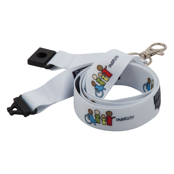 20mm Dye Sublimation Lanyard