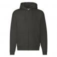 K163 Fruit of the Loom Mens Premium Zipped Hooded Sweat