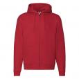 K163 Fruit of the Loom Mens Premium Zipped Hooded Sweat