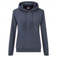 H161 Fruit Of The Loom Lady Fit Hooded Sweat