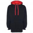 H162 FDM Unisex Contrast Hoodie