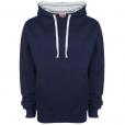 H162 FDM Unisex Contrast Hoodie