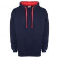 H162 FDM Unisex Contrast Hoodie