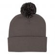 K154 Acrylic Pom Pom Beanie Hat