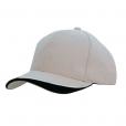 H153 Brushed Heavy Cotton 6 Panel Baseball Cap