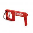 K109 Aluminium No Touch Hygiene Key Ring