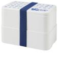 N054 MIYO Eco Lunch Box - Double - Spot Colour