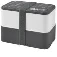 N054 MIYO Eco Lunch Box - Double - Spot Colour