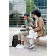 N054 Recycled Two-Tier Lunch Box - Spot Colour