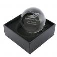 L035 Optical Crystal Flat Top Domed Paperweight