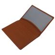 Q035 Pebbled Leather Passport Wallet