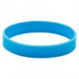 H113 Debossed Silicone Wristband