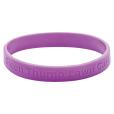 N077 Recessed Silicone Wristband