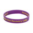 N077 Silicone Screen Printed Wristband