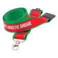 M114 20mm Printed Satin Applique Lanyard