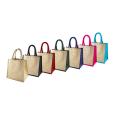 N068 Green & Innocent Mamba Jute Bag - Spot Colour