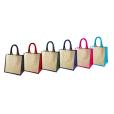 N068 Green & Innocent Mamba Jute Bag - Spot Colour