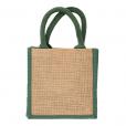 L135 Green & Good Wells Tiny Jute Gift Bag