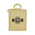 L135 Zipped Jute Bag