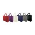 M131 Green & Innocent Tembo Coloured Laminated Jute Bag - Full Colour