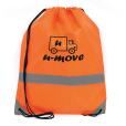 Q167 Celsius Hi Vis Drawstring Bag - Full Colour