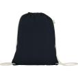 N066 Seabrook 5oz Recycled Cotton Drawstring Bag - Spot Colour