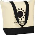 Q047 Greatstone 12oz Cotton Deluxe Tote Bag - Spot Colour