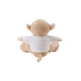 Q143 Plush Monkey Shaped Toy with T-Shirt