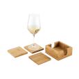 M027 Bamboo Coaster Set 