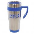 H004 Colour Trim Stainless Steel Travel Mug