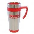 H004 Colour Trim Stainless Steel Travel Mug