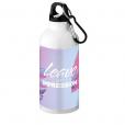 L015 Oregon Aluminium Sports Bottle 400ml - Full Colour