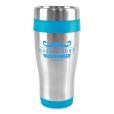 N102 Ancoats Stainless Steel Travel Tumbler 400ml - Spot Colour