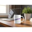 Q088 Cambridge Earthenware Mug - White