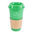 K018 Plastic Cafe Takeaway Mug