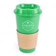 K018 Plastic Cafe Takeaway Mug