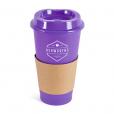 K018 Plastic Cafe Takeaway Mug