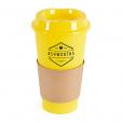 K018 Plastic Cafe Takeaway Mug