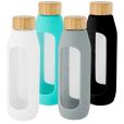 M015 Avenue Borosilicate Glass Bottle with Bamboo Lid