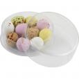 H122 Domed Plastic Sweetie Pot - Circular