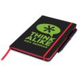 N148 Medium Noir Edge Notebook - Spot Colour
