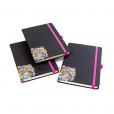 J025 DeNiro Edge A5 Notebook - Full Colour