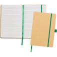 M073 Broadstairs A5 Eco Kraft Notebook - Spot Colour