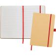 M073 Broadstairs A5 Eco Kraft Notebook - Spot Colour