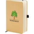 Q131 Broadstairs A5 Eco Kraft Notebook - Debossed