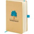 Q131 Broadstairs A5 Eco Kraft Notebook - Debossed