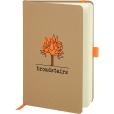 Q131 Broadstairs A5 Eco Kraft Notebook - Debossed