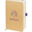 Q131 Broadstairs A5 Eco Kraft Notebook - Debossed