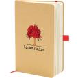 Q131 Broadstairs A5 Eco Kraft Notebook - Debossed