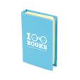 N140 Small Hard Back Sticky Notebook - Spot Colour